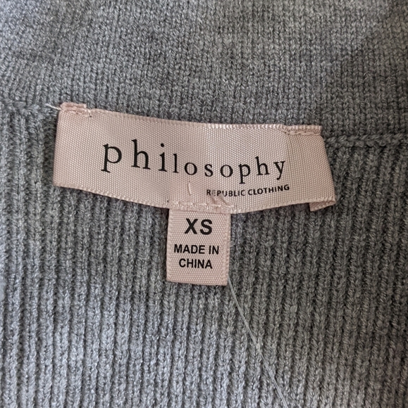Philosophy Sweater NWT - Picture 6 of 10